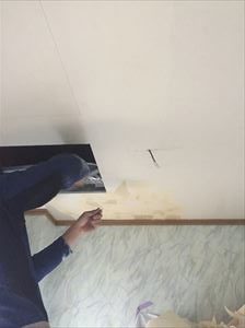 点検口取り付け