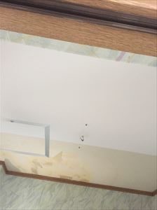 天井補修中